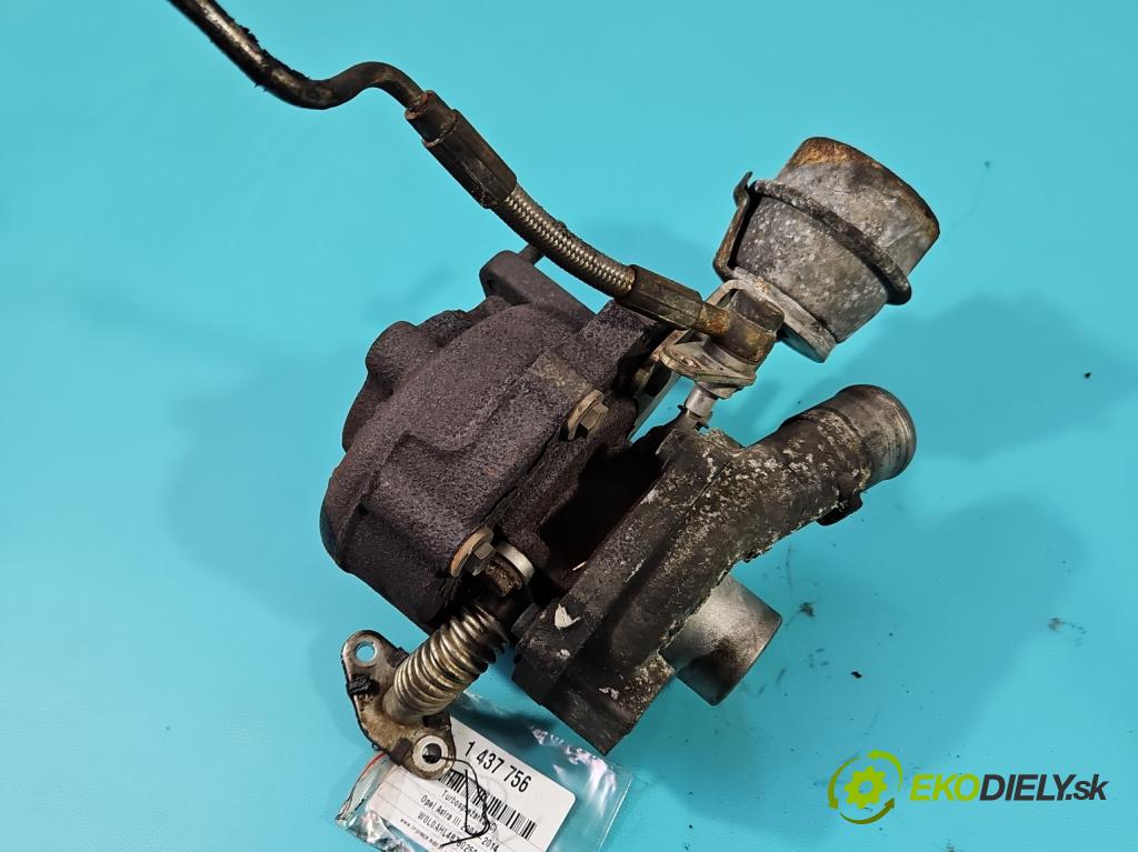 Opel Astra III 2004-2014 1,3.0 cdti 90 hp manual 66 kW 1248 cm3 5- Turbodmychadlo 54359700015 (Turbodúchadla (kompletní))