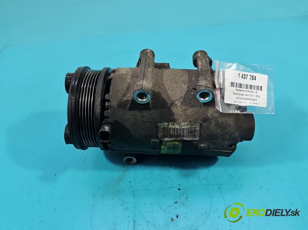 Ford Mondeo Mk4 2007-2014 2.0 tdci 140 HP automatic 103 kW 1997 cm3 5- Kompresor: klimatizácie 6G91-19D629-KA (Kompresor klimatizácie)