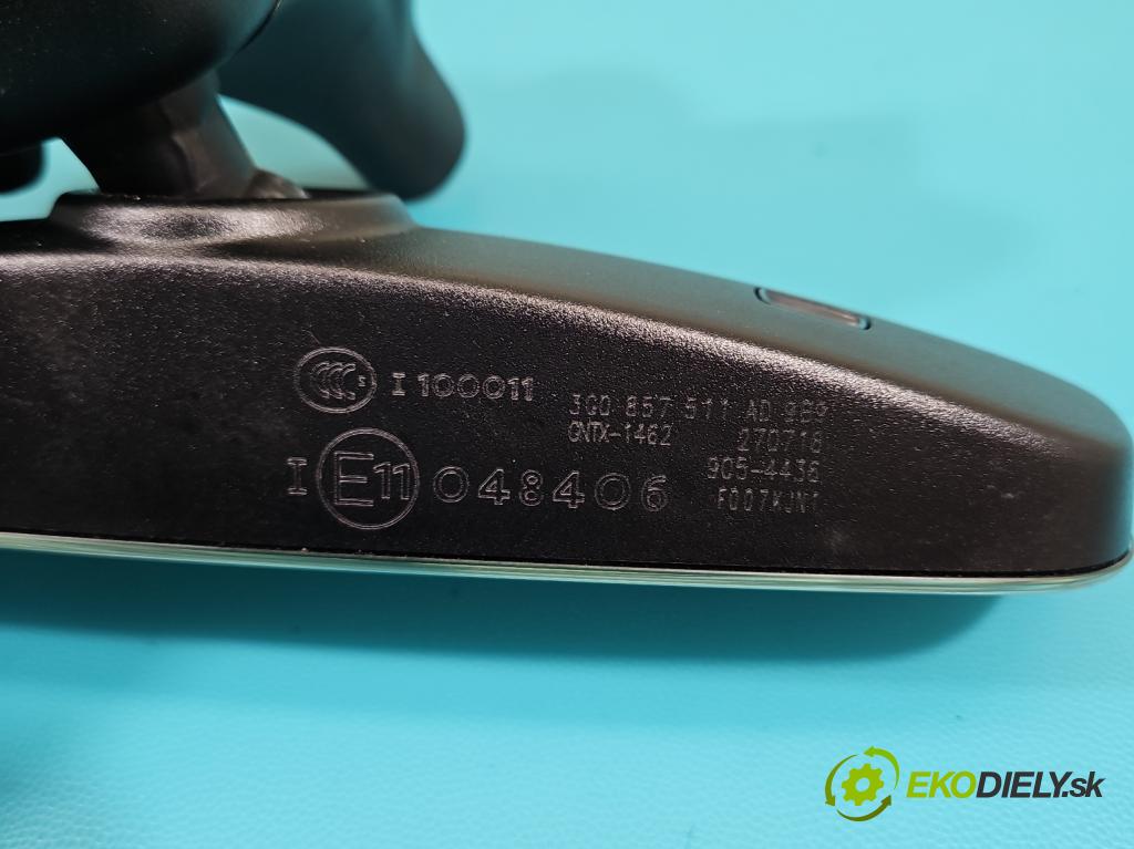 Skoda Superb III 2015-2024 1.8 TSI 179KM automatic 132 kW 1798 cm3 5- zpětné zrcátko vnitřní 3G0857511AD (Světla vnitřní)