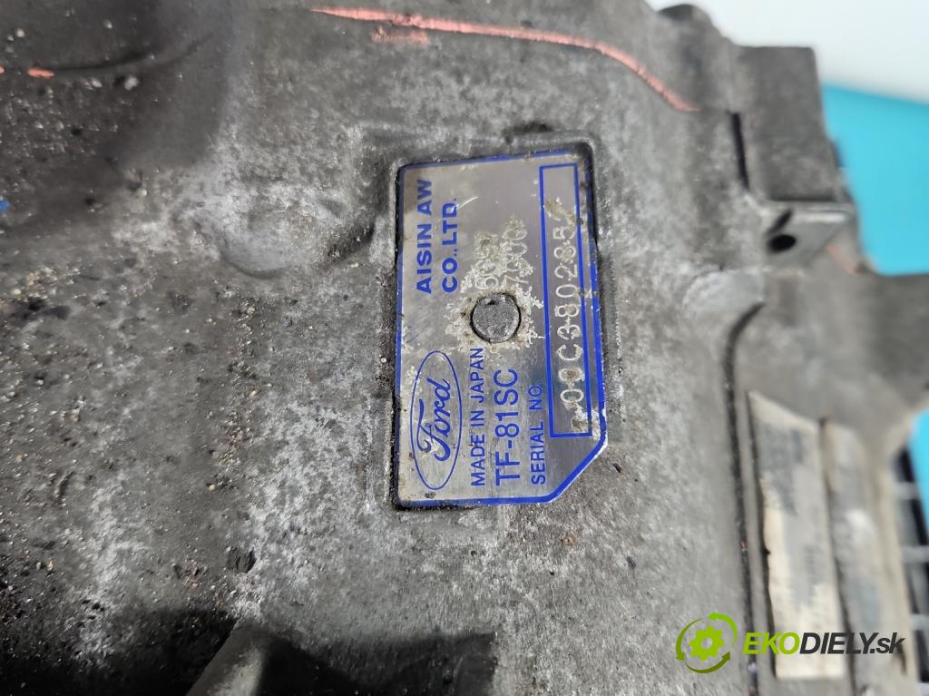 Ford Mondeo Mk4 2007-2014 2.0 tdci 140 HP automatic 103 kW 1997 cm3 5- prevodovka stupeň,rýchlosť automat 6G917000BB