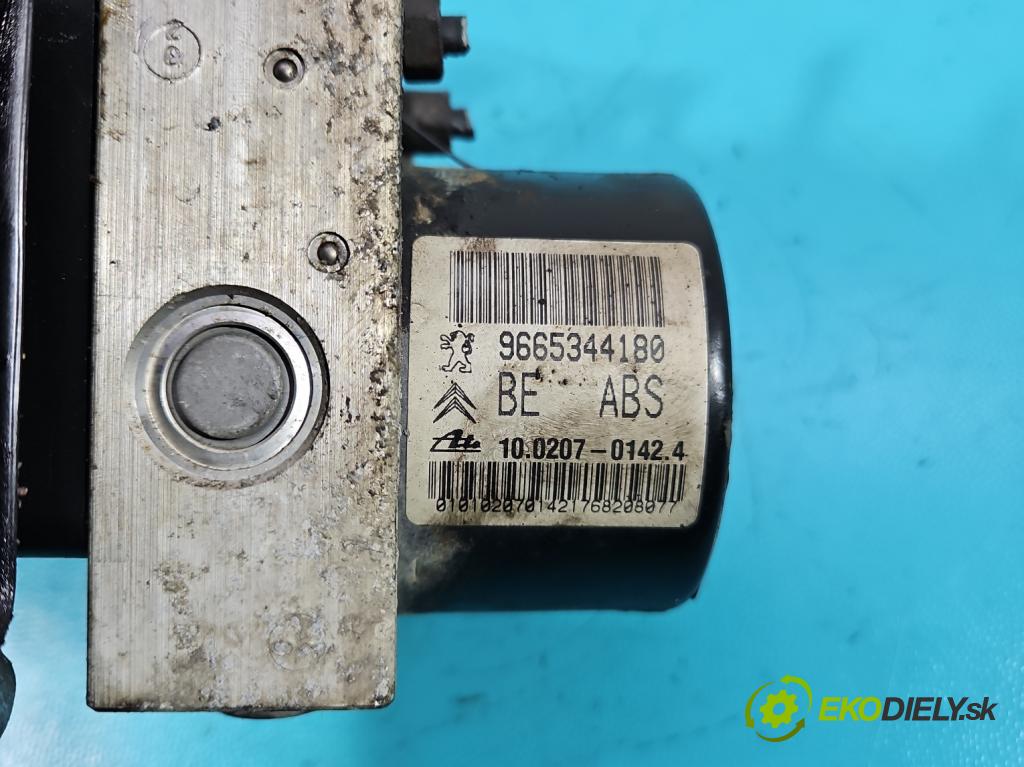 Peugeot 207 1.4 hdi 68 HP manual 50 kW 1398 cm3 5- čerpadlo abs 9665344180 (Pumpa ABS)