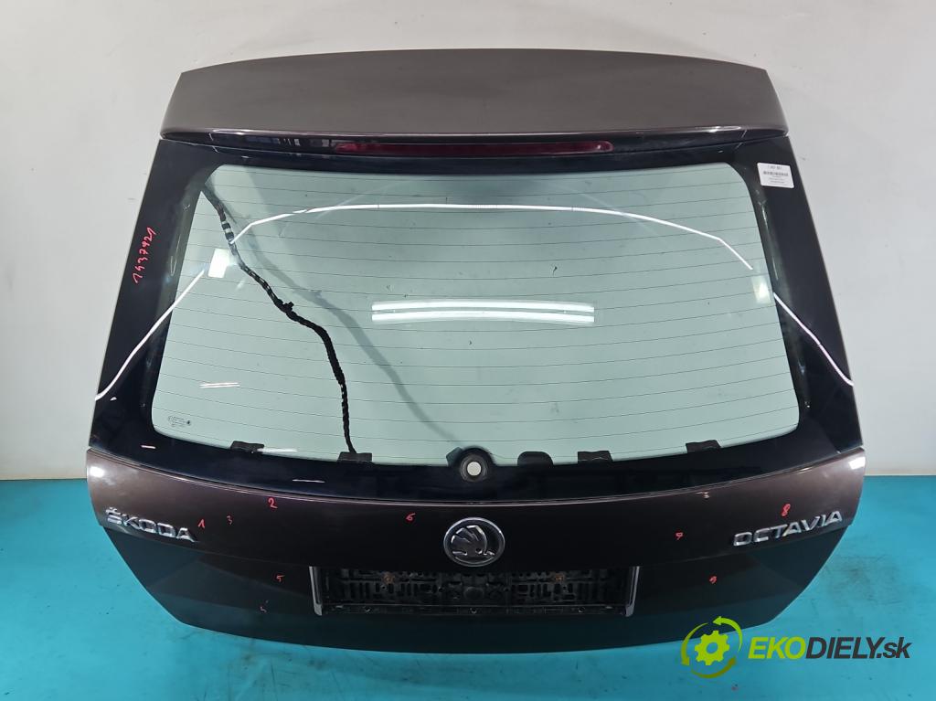 Skoda Octavia III 2013- 1.6 tdi 105 hp manual 77 kW 1598 cm3 5- zadní kufrové dveře  (Zadní kapoty)