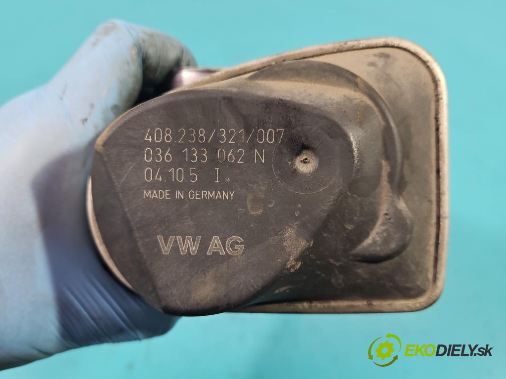 Seat Cordoba II 6L 2002-2008 1.4 16V 75 HP manual 55 kW 1390 cm3 4- klapka 036133062N (Škrtiaca klapka)