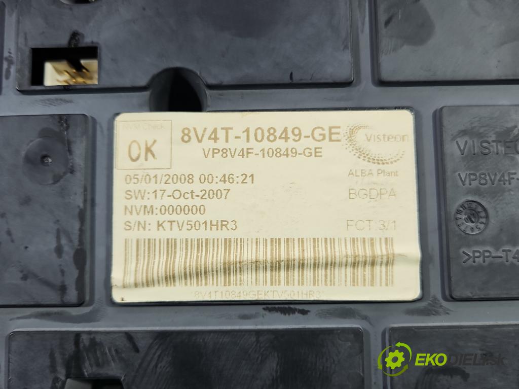 Ford Focus Mk2 2004-2011 1.8 tdci 116 hp manual 85 kW 1753 cm3 5- Přístrojová deska 8V4T-10849-GE (Přístrojová deska)