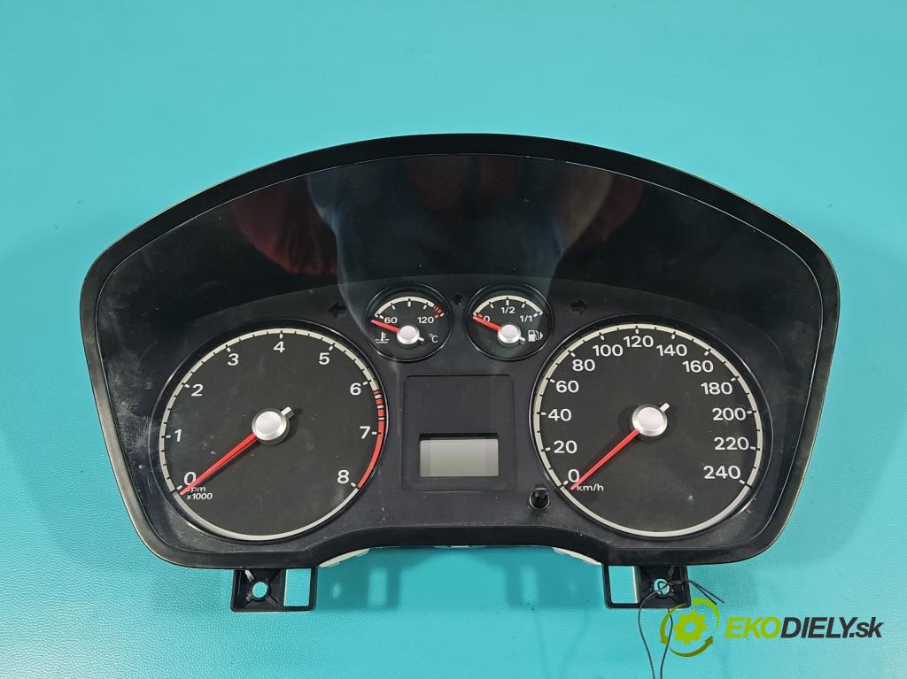 Ford Focus Mk2 2004-2011 1.4 16V 80 HP manual 59 kW 1388 cm3 5- prístrojovka/ budíky 3M5F-10A855-A (Prístrojová doska, displej)