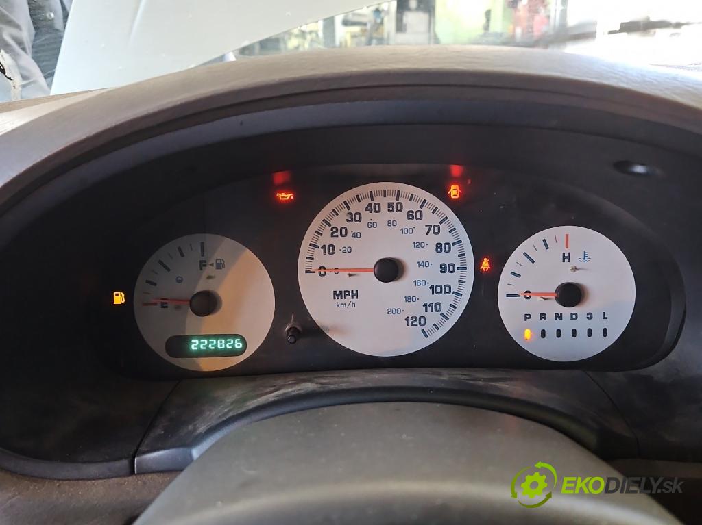 Chrysler Voyager IV 2000-2007 3.3 V6 177 HP automatic 130 kW 3301 cm3 5- prístrojovka/ budíky P05082259AD (Prístrojová doska, displej)