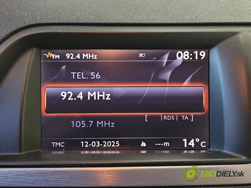 Citroen C5 II 2008-2017 2.0 hdi 136 HP automatic 100 kW 1997 cm3 5- Zobrazit: 9663724880 (Prístrojová doska, displej)