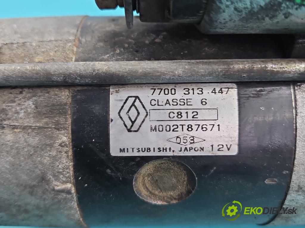 Renault Master II 1998-2010 2.8 TD 114 HP manual 84 kW 2799 cm3 5- štartér 7700313447 (Štartér)