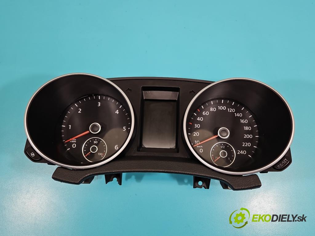 Vw Golf VI 2008-2013 1.6 tdi 105 HP manual 77 kW 1598 cm3 5- prístrojovka/ budíky 5K0920872A (Prístrojová doska, displej)