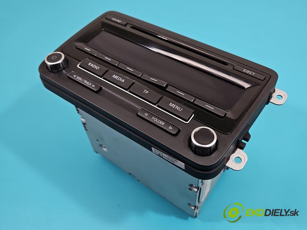 Vw Golf VI 2008-2013 1.6 tdi 105 HP manual 77 kW 1598 cm3 5- Radio originál 1K0035186AN
