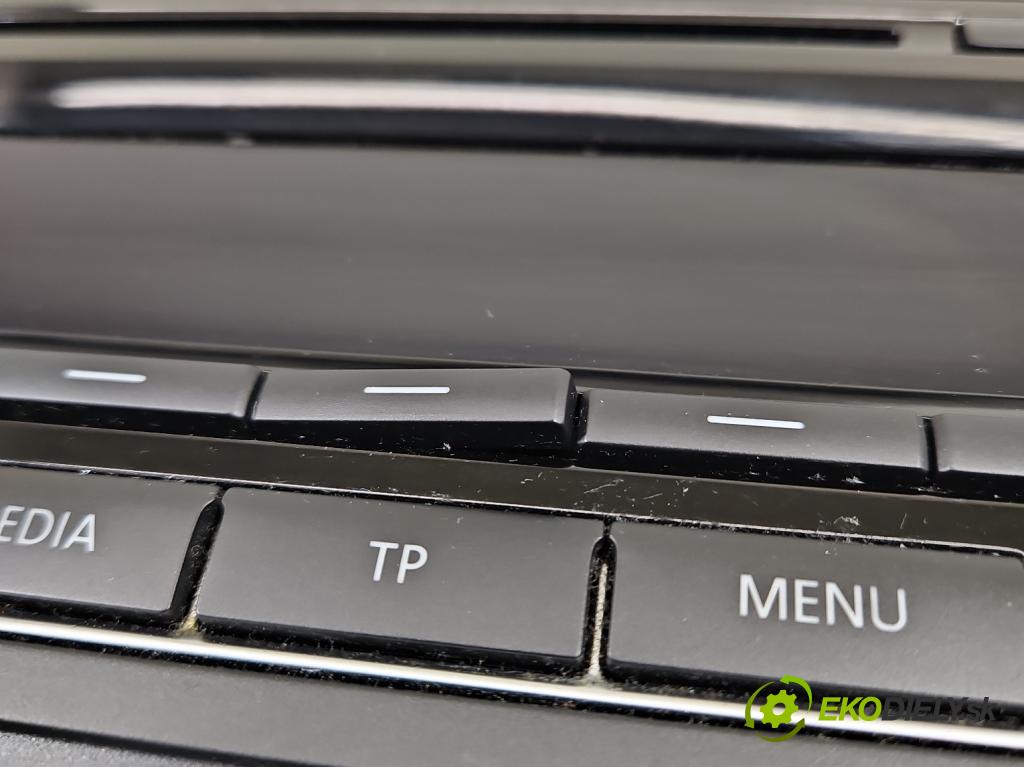 Vw Golf VI 2008-2013 1.6 tdi 105 HP manual 77 kW 1598 cm3 5- Radio originál 1K0035186AN