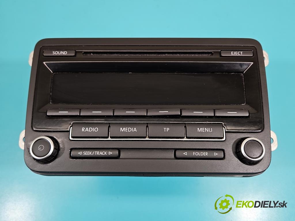 Vw Golf VI 2008-2013 1.6 tdi 105 HP manual 77 kW 1598 cm3 5- Radio originál 1K0035186AN