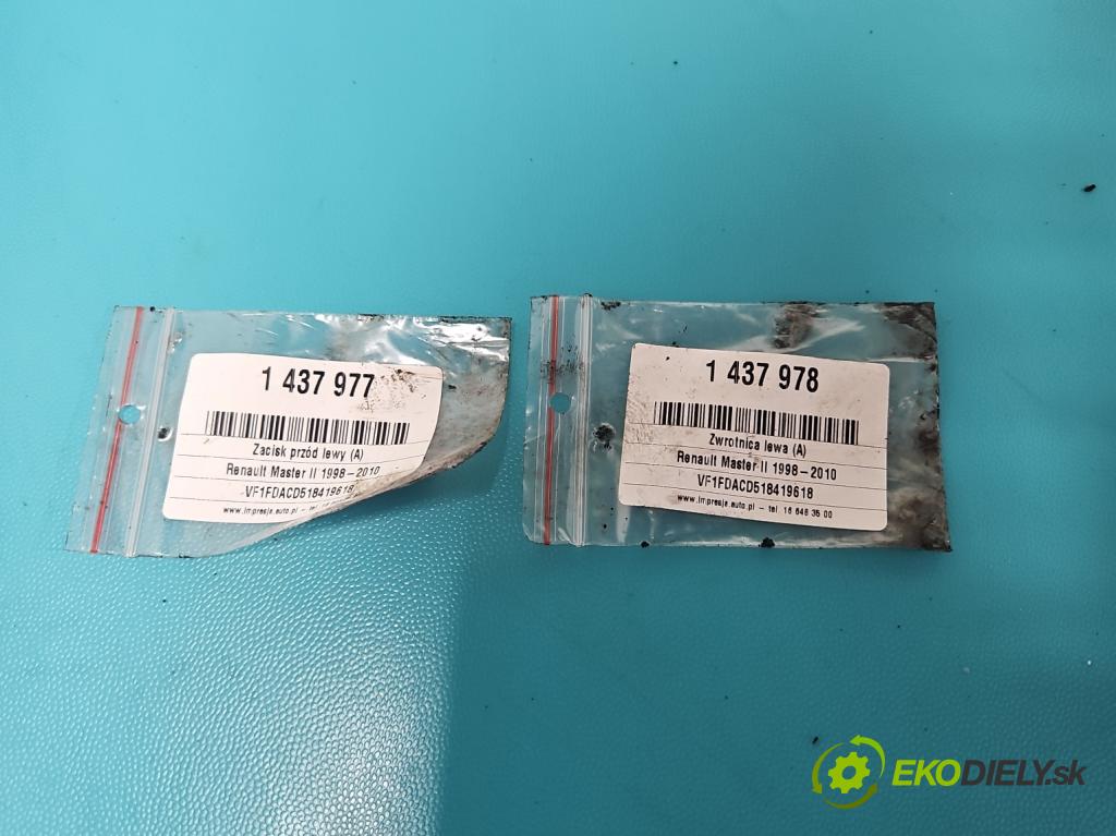 Renault Master II 1998-2010 2.8 TD 114 HP manual 84 kW 2799 cm3 5- náboj ľavé (Náboj)