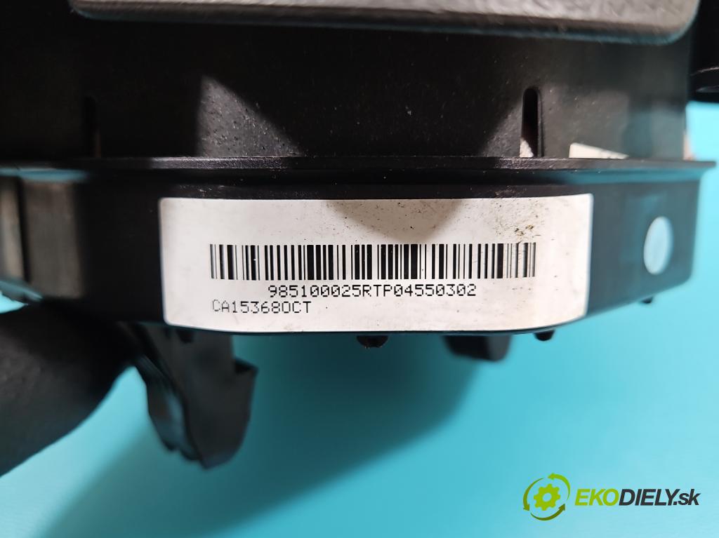 Renault Master III 2010-2019 2.3 dci 101 HP manual 74 kW 2299 cm3 5- airbag vzduch: Řidiči: 985100025R (Airbag)