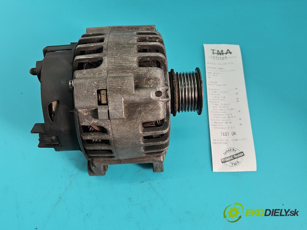 Renault Espace III 1997-2003 2.2 dci 129 HP manual 95 kW 2151 cm3 5- Alternator 8200290217 (Alternátor)