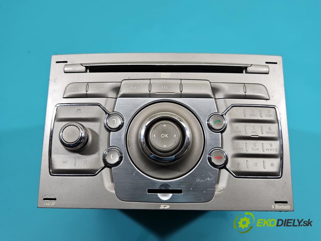 Citroen C5 II 2008-2017 2.0 hdi 136 HP automatic 100 kW 1997 cm3 5- Radio originál 96664002CL