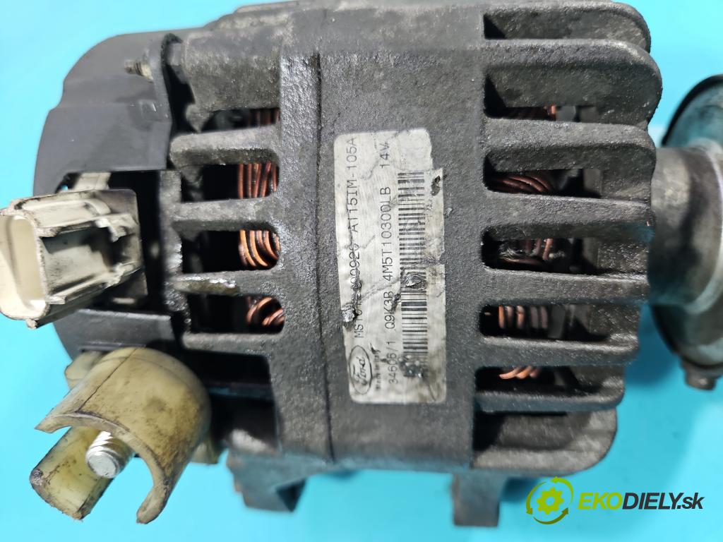 Ford Focus Mk2 2004-2011 1.8 tdci 116 HP manual 85 kW 1753 cm3 5- Alternator  (Alternátor)