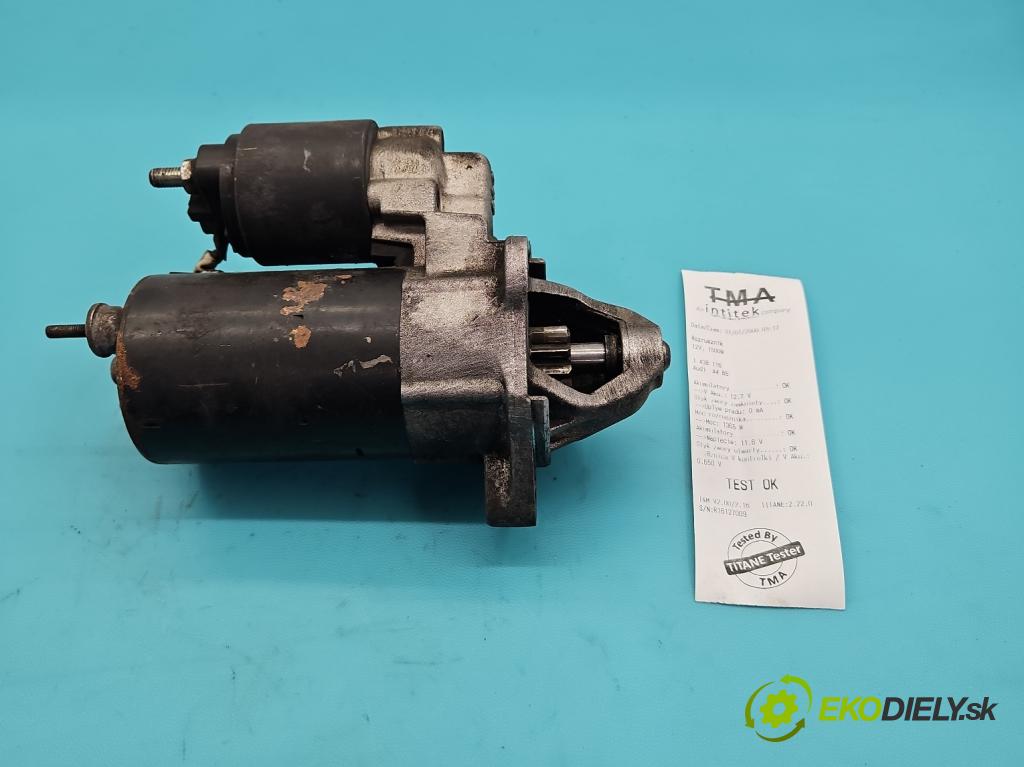 Audi A4 B5 1994-2001 1.8 20V 125 HP manual 92 kW 1781 cm3 5- štartér 06B911023 (Štartér)