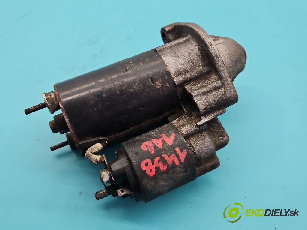 Audi A4 B5 1994-2001 1.8 20V 125 HP manual 92 kW 1781 cm3 5- štartér 06B911023 (Štartér)