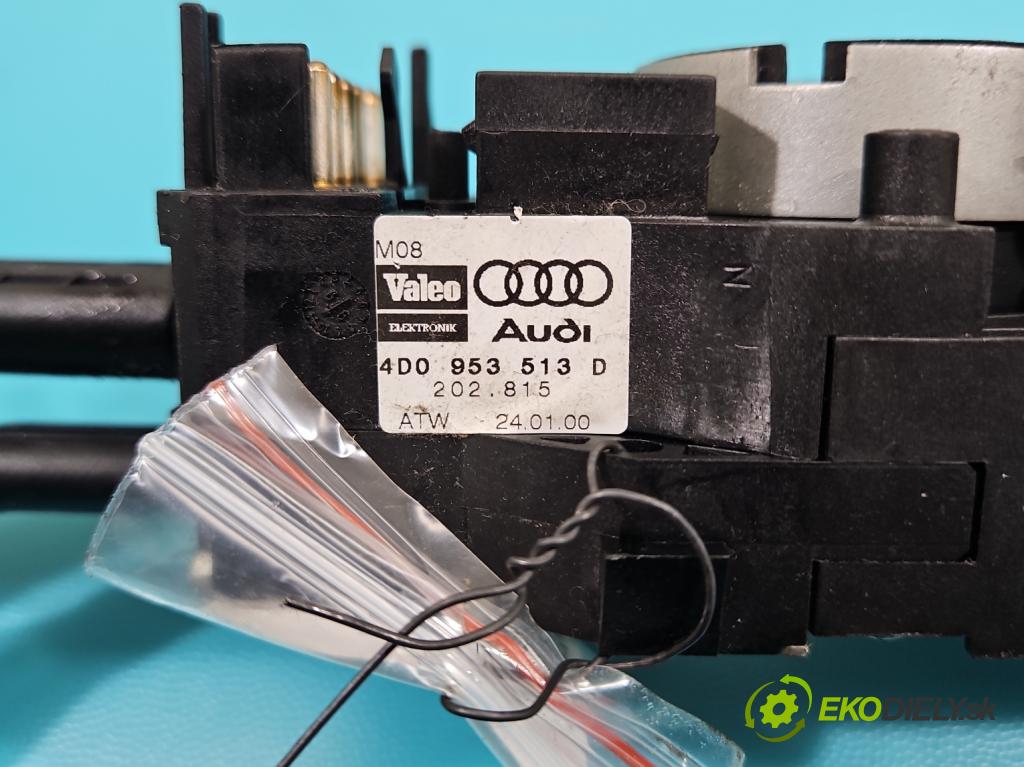 Audi A4 B5 1994-2001 1.8 20V 125 HP manual 92 kW 1781 cm3 5- prepínač komplex: 4D0953513D (Prepínacie páčky pod volantom)