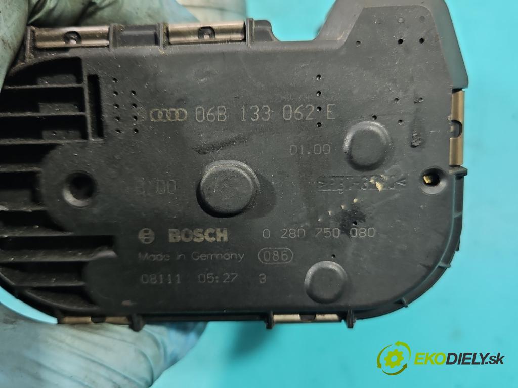 Audi A4 B5 1994-2001 1.8 20V 125 HP manual 92 kW 1781 cm3 5- klapka 0280750080 (Škrtiaca klapka)