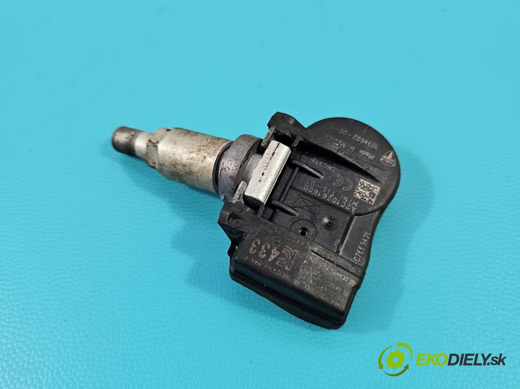 Tesla Model 3 2017- 0.0b: automatic 377 kW  4- snímač tlaku pneumatika A2C10261600 (Snímače tlaku v pneumatikách)