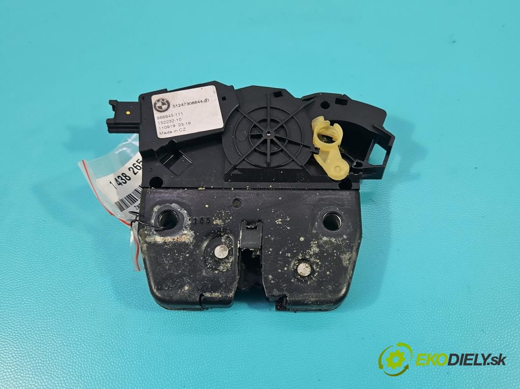 Bmw 3 E90 2005-2013 2.0d 184 hp automatic 135 kW 1995 cm3 5- zámek kufrových dveří zadní 986945-111