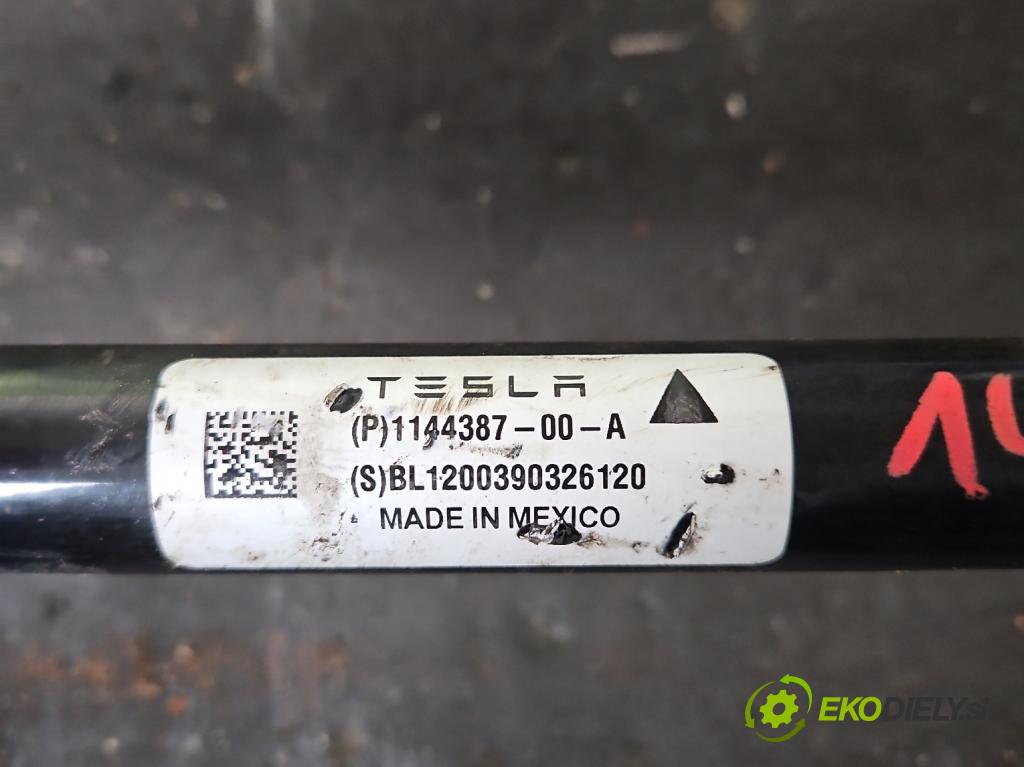 Tesla Model 3 2017- 0.0b: automatic 377 kW  4- tyč stabilizátoru 1144387-00-A (Držáky stabilizátoru)