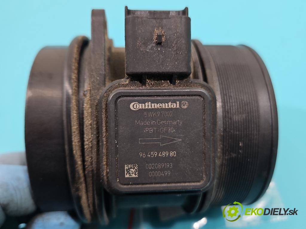 Citroen C5 II 2008-2017 2.0 hdi 136 HP automatic 100 kW 1997 cm3 5- průtokoměr: 5WK97002 (Váha vzduchu)