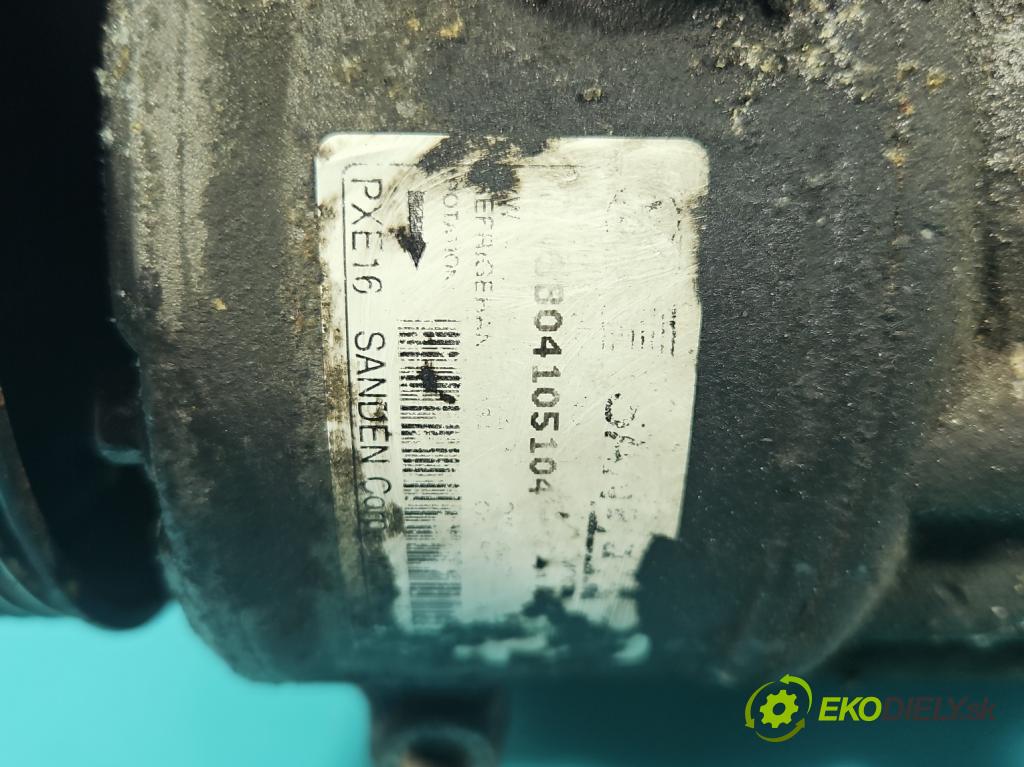 Seat Alhambra II 2010-2020 2.0 tdi 116 HP manual 85 kW 1968 cm3 5- Kompresor: klimatizácie  (Kompresor klimatizácie)