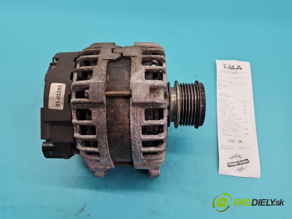 Seat Alhambra II 2010-2020 2.0 tdi 116 HP manual 85 kW 1968 cm3 5- Alternator  (Alternátor)