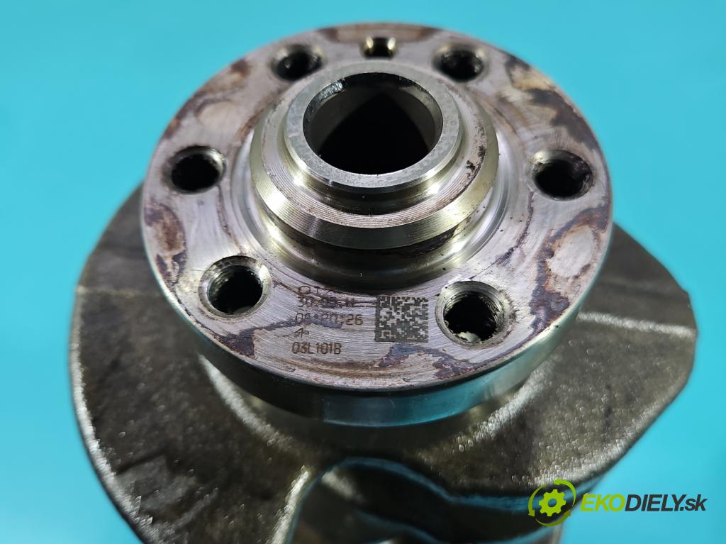 Seat Alhambra II 2010-2020 2.0 tdi 116 HP manual 85 kW 1968 cm3 5- Hřídel: kľukový 03G105212D (Blok motora ostatné)