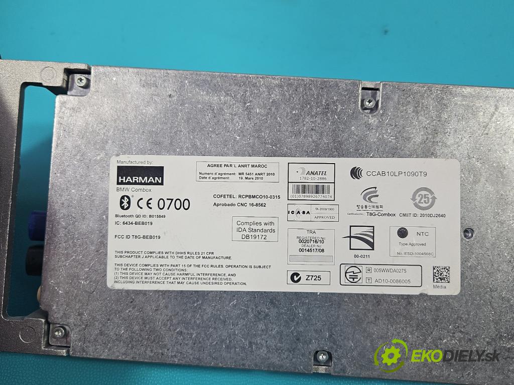 Bmw 3 E90 2005-2013 2.0d 184 hp automatic 135 kW 1995 cm3 5- Zesilovač: 9257160 (Zesilovače)