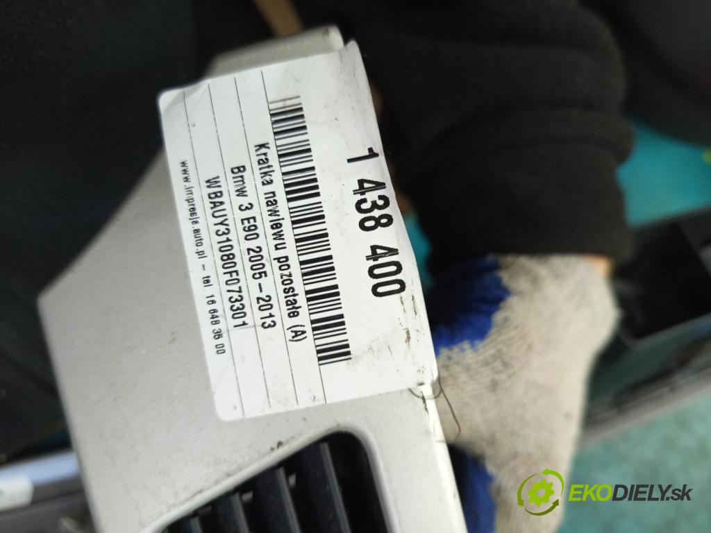 Bmw 3 E90 2005-2013 2.0d 184hp automatic 135 kW 1995 cm3 5- Mřížka: kúrenia ostatné 144821