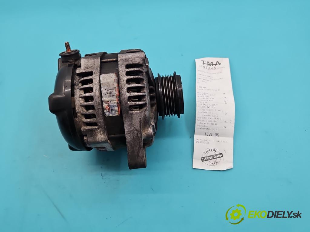 Toyota Corolla Verso II 2004-2009 2.0 D4D 116 HP manual 85 kW 1995 cm3 5- Alternator  (Alternátor)
