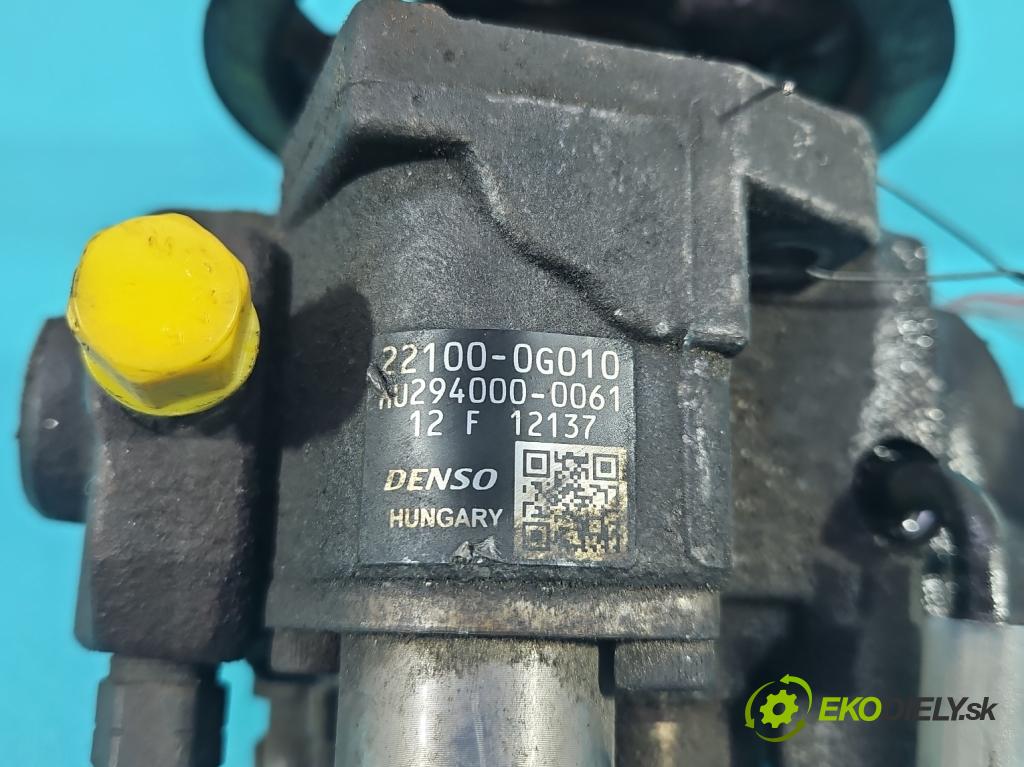 Toyota Corolla Verso II 2004-2009 2.0 D4D 116 HP manual 85 kW 1995 cm3 5- čerpadlo vstrekovacia 22100-0G010 (Vstrekovacie čerpadlo)