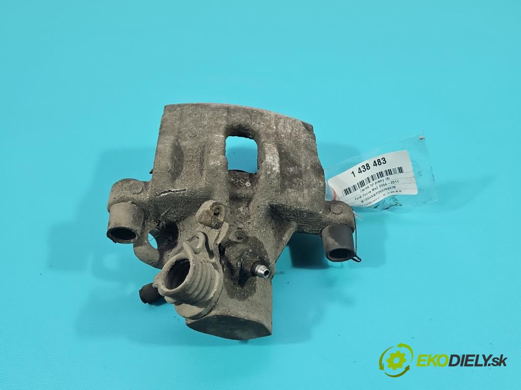 Ford Focus Mk2 2004-2011 1.4 16V 80 HP manual 59 kW 1388 cm3 5- brzdič zadné pravý  (Ostatné)
