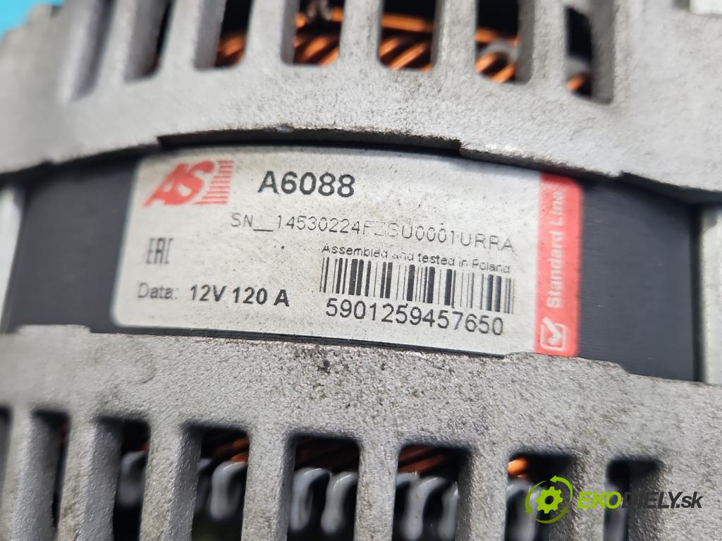 Ford Focus Mk2 2004-2011 1.4 16V 80 HP manual 59 kW 1388 cm3 5- Alternator  (Alternátor)