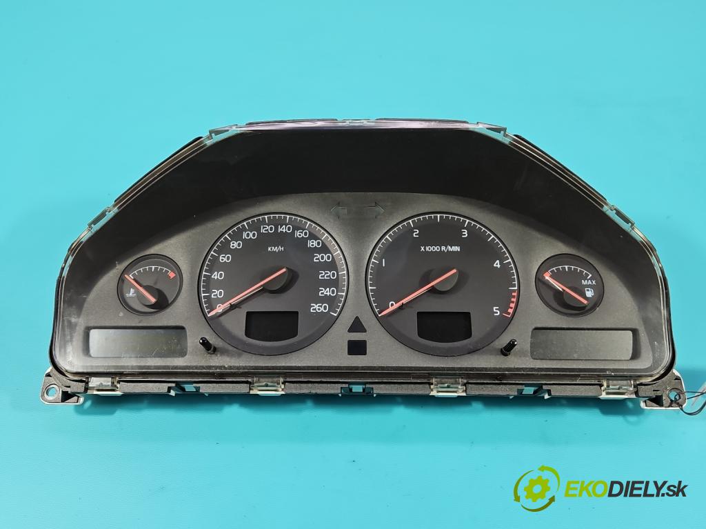 Volvo V70 II 1999-2007 2.4 D5 163 HP manual 120 kW 2401 cm3 5- prístrojovka/ budíky 8637996 (Prístrojová doska, displej)