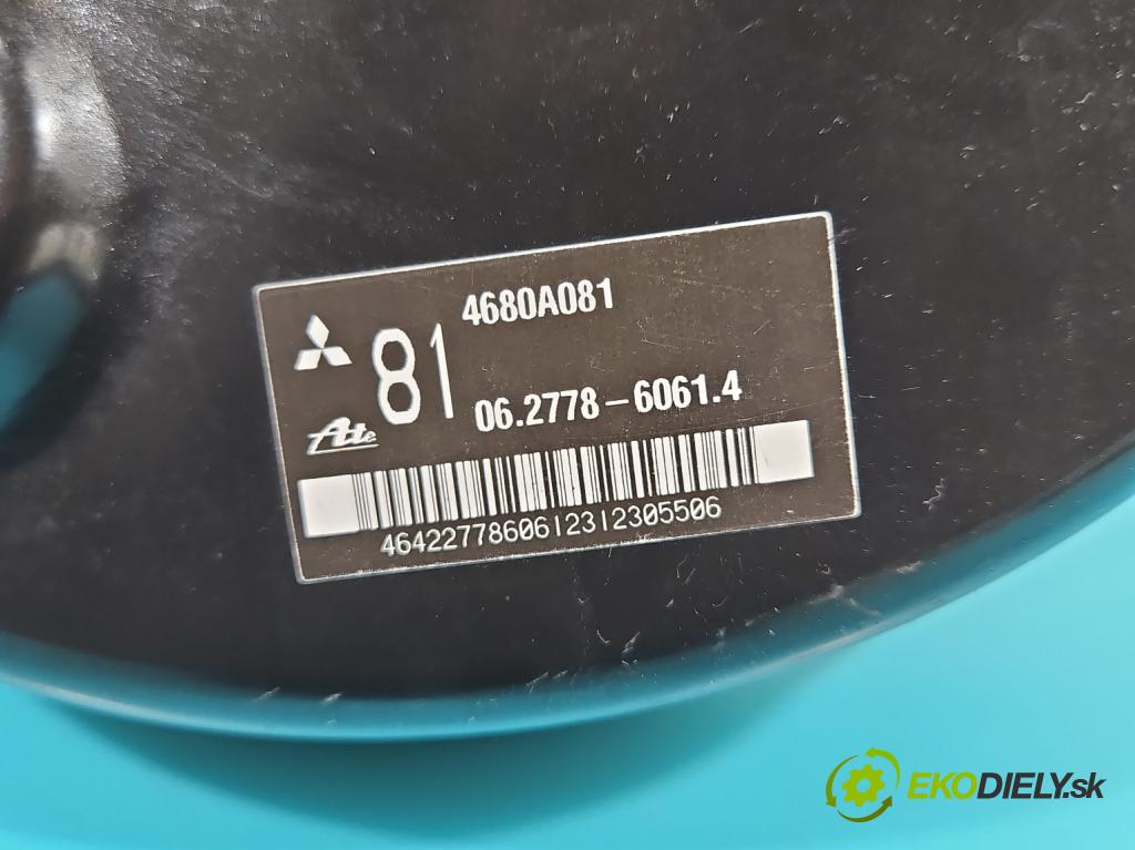 Mitsubishi ASX 2010-2021 1.6 16v 117 HP manual 86 kW 1590 cm3 5- servo brzdové 4680A081