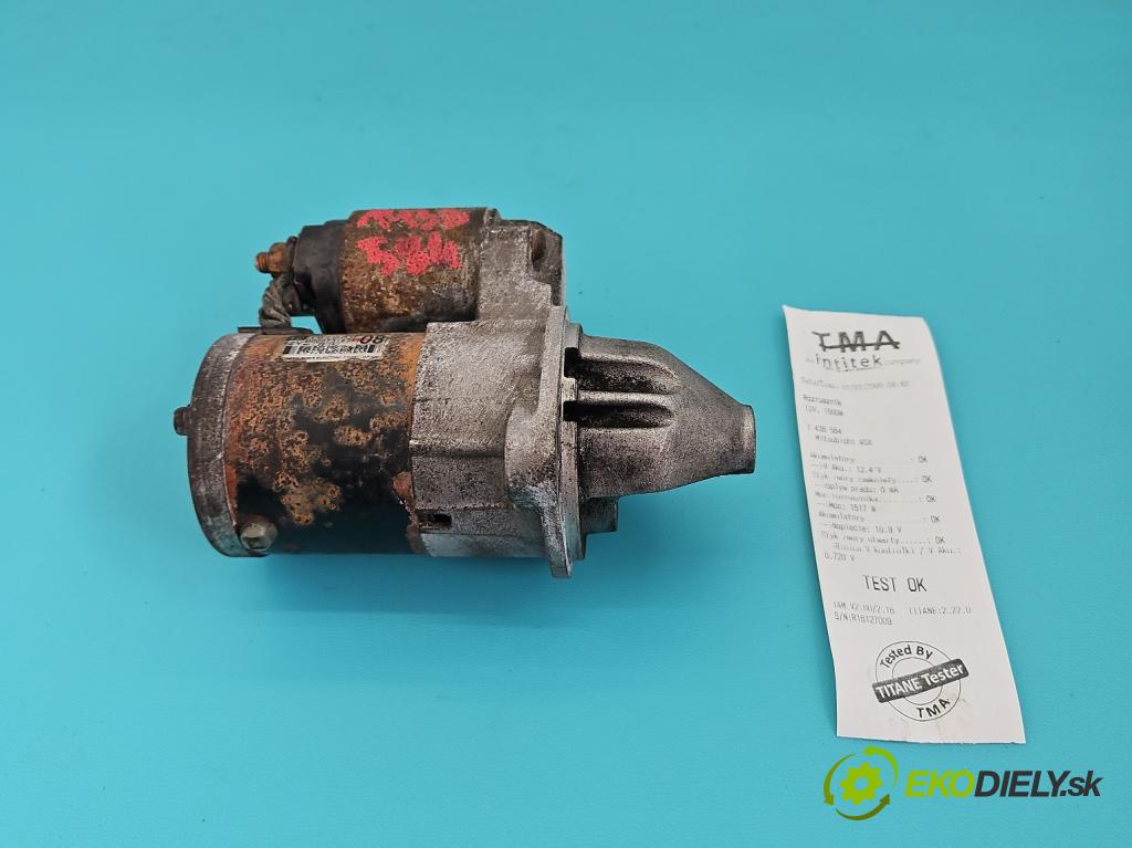 Mitsubishi ASX 2010-2021 1.6 16v 117 HP manual 86 kW 1590 cm3 5- štartér M000T31671 (Štartér)