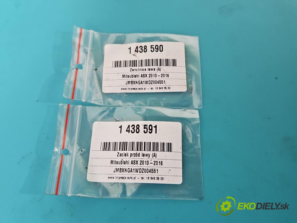 Mitsubishi ASX 2010-2021 1.6 16v 117 HP manual 86 kW 1590 cm3 5- náboj ľavé (Náboj)