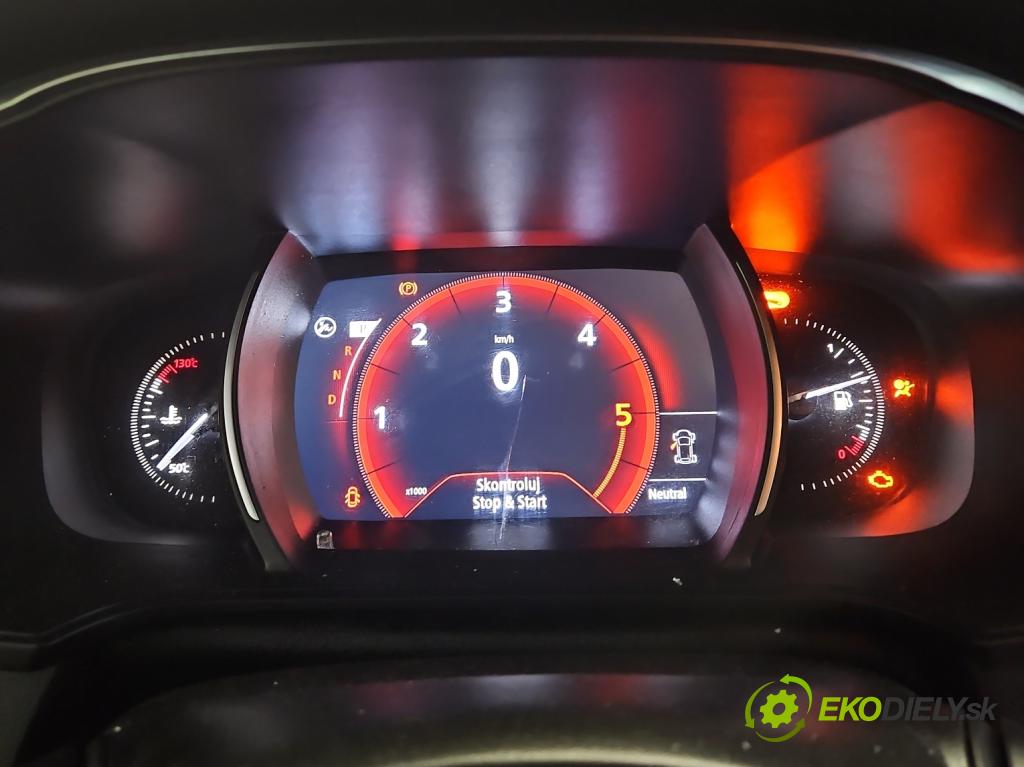 Renault Megane IV 2016-2024 1.5 dci 116 HP automatic 85 kW 1461 cm3 4- prístrojovka/ budíky P248109161R (Prístrojová doska, displej)