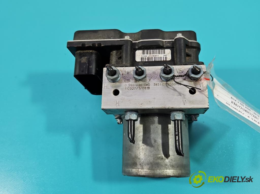 Bmw 3 E90 2005-2013 2.0d 184hp automatic 135 kW 1995 cm3 5- čerpadlo abs 0265236380 (Pumpa ABS)