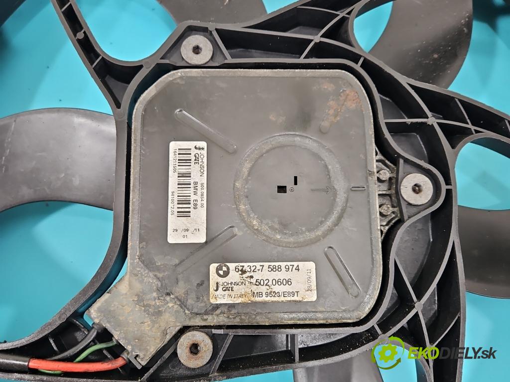 Bmw 3 E90 2005-2013 2.0d 184hp automatic 135 kW 1995 cm3 5- Ventilátor chladiča 7588974
