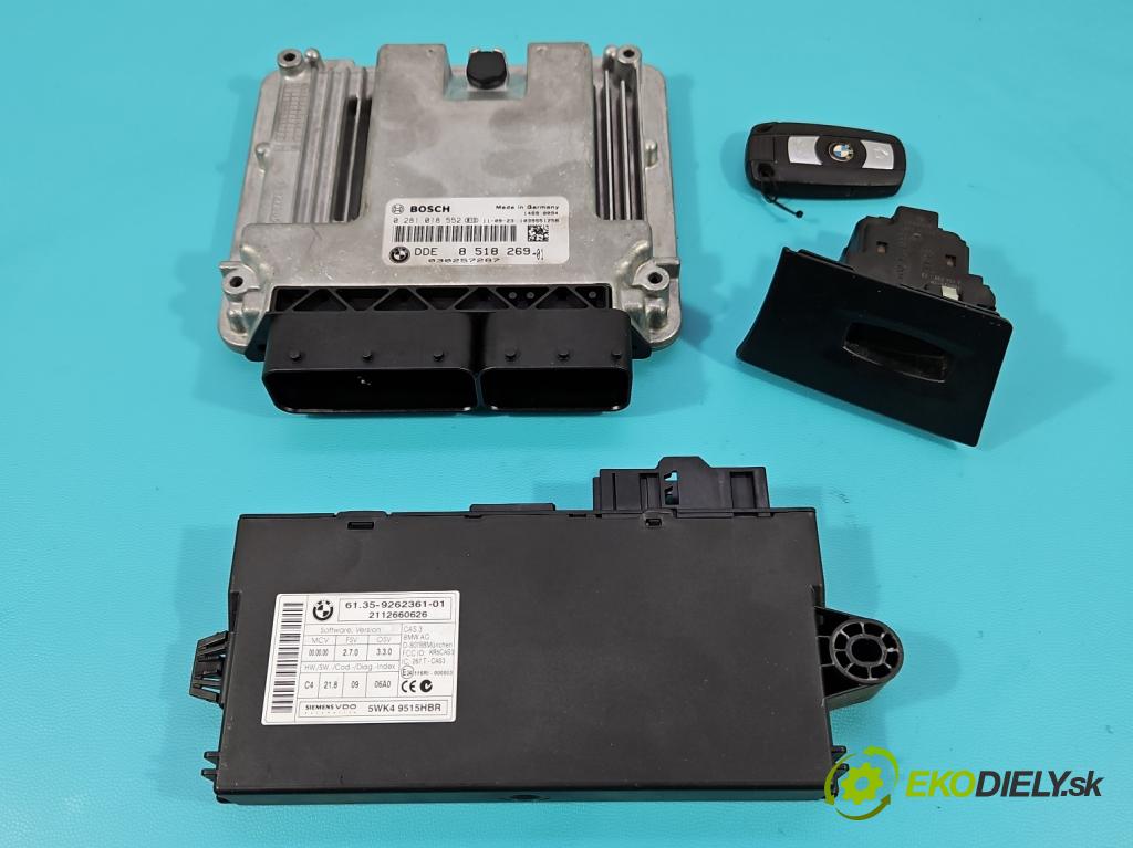 Bmw 3 E90 2005-2013 2.0d 184hp automatic 135 kW 1995 cm3 5- riadiaca jednotka motora 8518269