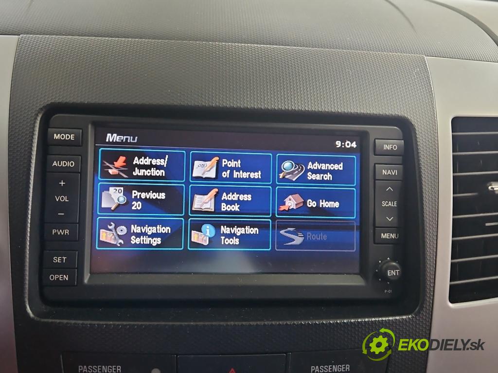 Peugeot 4007 2007-2012 2.2 hdi 156 HP automatic 115 kW 2179 cm3 5- Radio originál 8750A138