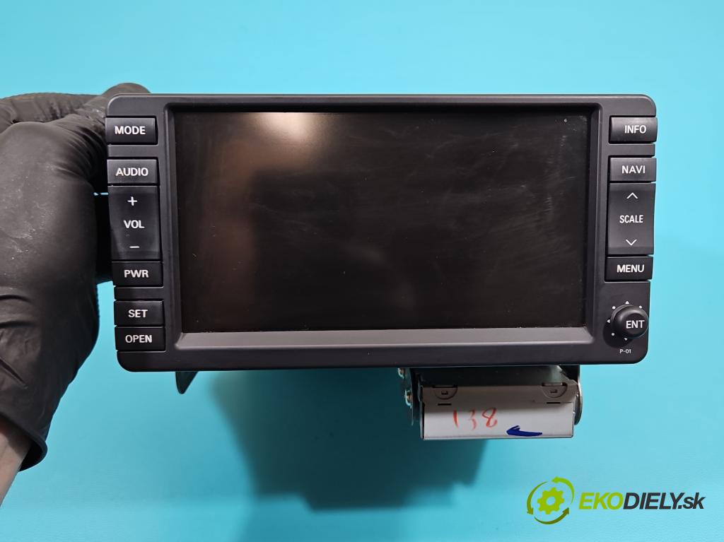 Peugeot 4007 2007-2012 2.2 hdi 156 HP automatic 115 kW 2179 cm3 5- Radio originál 8750A138