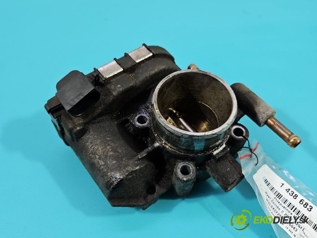 Opel Combo C 2001-2011 1.4 16V 90 HP manual 66 kW 1364 cm3 5- klapka 0280750133 (Škrtiaca klapka)