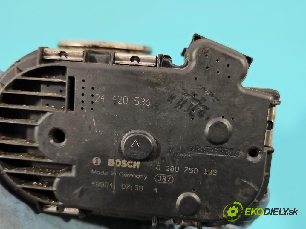 Opel Combo C 2001-2011 1.4 16V 90 HP manual 66 kW 1364 cm3 5- klapka 0280750133 (Škrtiaca klapka)